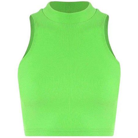 lime green neon top