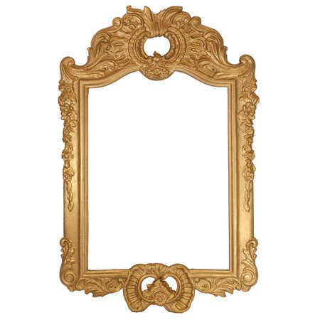 French Picture Frame - Gold - Celebrations! Party Rentals