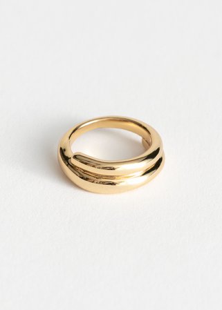 Spiral Wrap Ring - Gold - Rings - & Other Stories