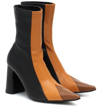 Helga Leather Ankle Boots | Ellery - Mytheresa