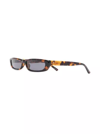The Attico Thea rectangle-frame Sunglasses - Farfetch