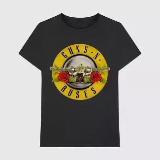 Men's Guns N Roses Short Sleeve Graphic T-Shirt - Black : Target