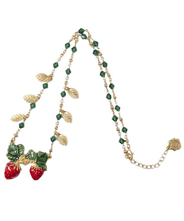 Q-Pot | Strawberry Field Necklace