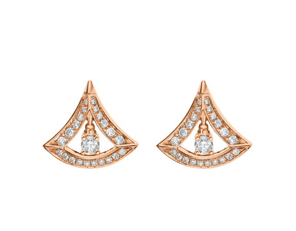 Divas’Dream Rose gold Earrings 356450 | Bvlgari