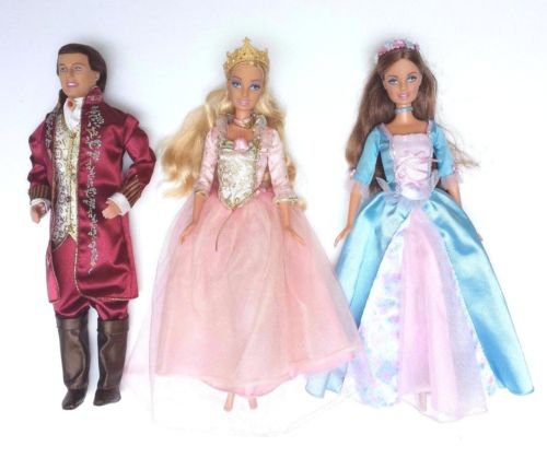Erika Barbie Doll Anneliese King Dominick Princess and the Pauper Ken Lot 3 27084042245 | eBay