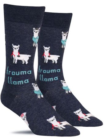 Trauma Llama Socks | Men's