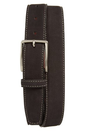 Torino Nubuck Leather Belt | Nordstrom