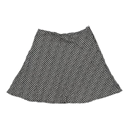 Vintage Sportstaff Skirt - XS UK 6 Patterned Rayon