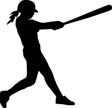 silhouette softball batter - Google Search