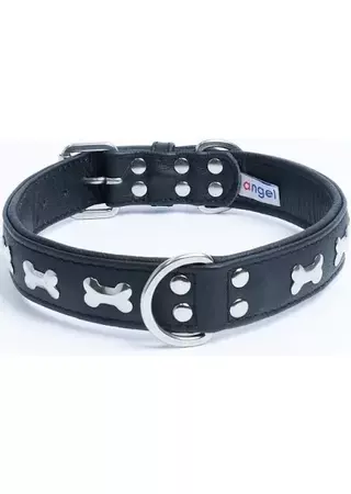 leather dog bone collar - Google Search