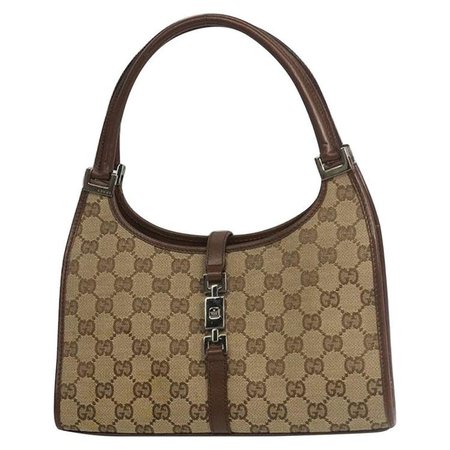 Gucci Beige x Brown Handbag
