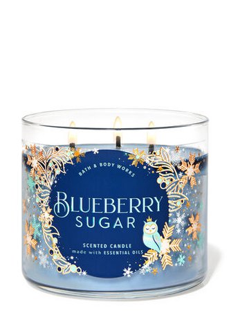 Blueberry Sugar 3-Wick Candle | Bath & Body Works