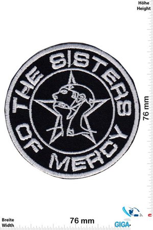 The Sisters Of Mercy Rockband Patch Badge Embroidered Iron on | Etsy