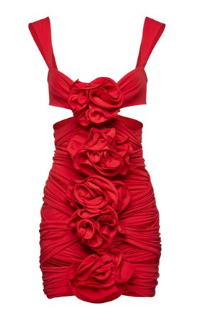 Floral-Detailed Mini Dress By Magda Butrym | Moda Operandi
