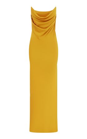 Draped Corset Satin Crepe Gown By Alex Perry | Moda Operandi