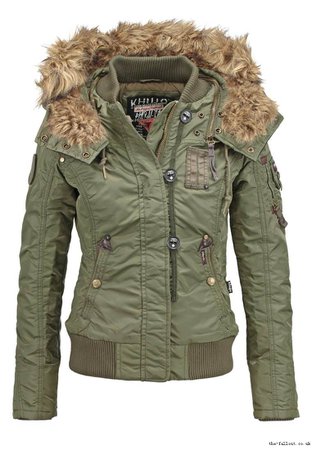 khujo ROVA - Winter jacket - olive - women s jackets - 234110 11969_LRG.jpg (762×1100)