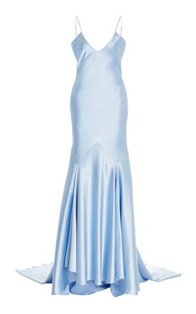 Georgette Silk Gown By Sergio Hudson | Moda Operandi