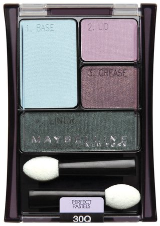 Amazon.com : Maybelline New York Expert Wear Eyeshadow Quads, 30q Seashore Frosts Perfect Pastels, 0.17 Ounce : Eye Shadows : Beauty & Personal Care