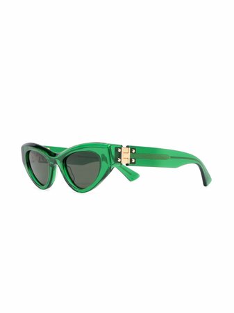 Bottega Veneta Angle cat-eye sunglasses - FARFETCH