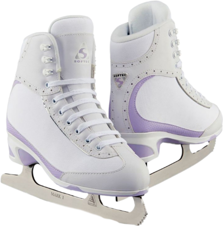 purple ice skates