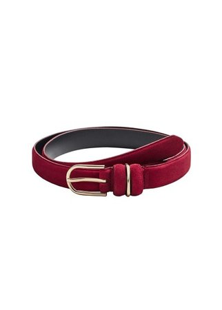 Violeta BY MANGO Buckle leather belt