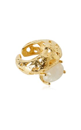 Mayge 18k Gold-Plated Ring By Paola Sighinolfi | Moda Operandi