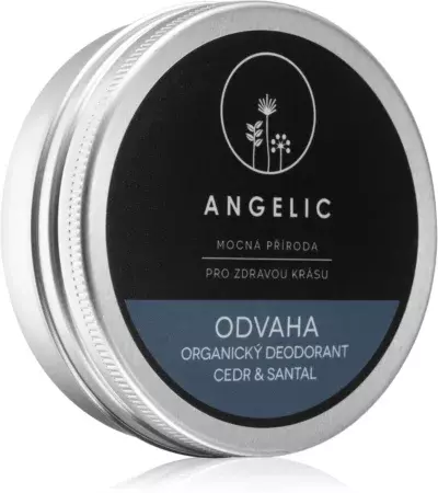 Angelic Organic deodorant "Courage" Cedar & Santal | notino.gr