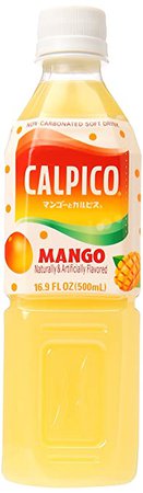 Amazon.com : Calpico (Mango Flavor) - 16.9fl Oz. (Pack of 1) : Soda Soft Drinks : Grocery & Gourmet Food
