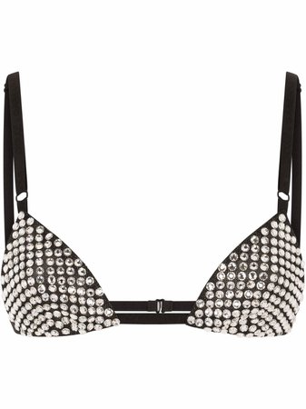 Dolce & Gabbana crystal-embellished Bralette - Farfetch