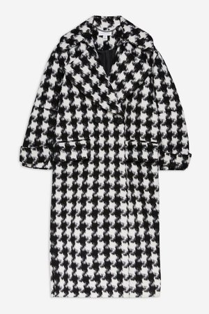 Houndstooth Coat - New In Fashion - New In - Topshop USA