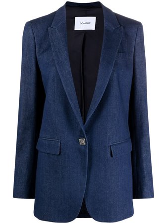 Dondup Embellished Button Blazer Jacket - Farfetch