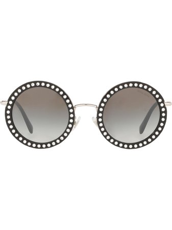 Shop Miu Miu Eyewear Délice sunglasses with Express Delivery - FARFETCH