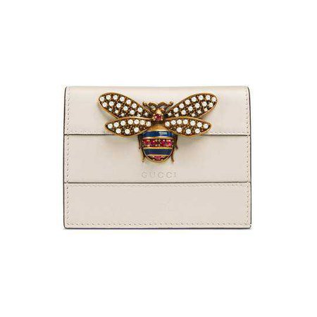 Queen Margaret leather card case - Gucci Women's Wallets & Small Accessories 4760720GUBT8356