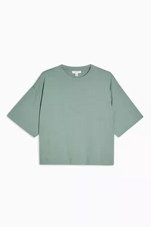 Mint Panel Boxy T-Shirt | Topshop
