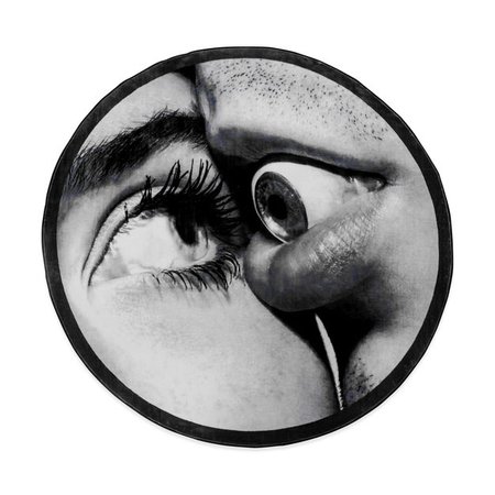 Seletti Wears Toiletpaper Rug: Eye & Mouth | MoMA Design Store