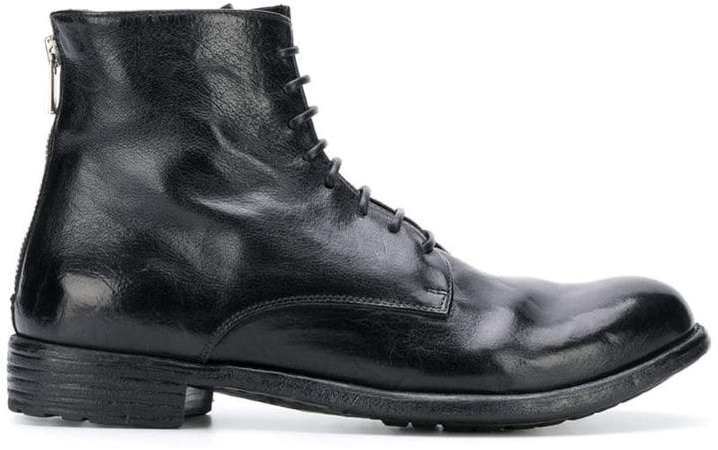 ankle lace-up shoes