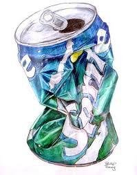 crushed soda cans - Google Search