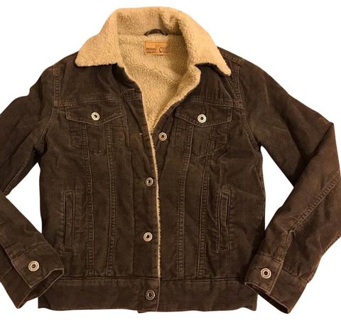 Mavi Jeans Brown 'kitty' Corduroy Furred Lining Coat Autumn Spring Xs Jacket Size 2 (XS) - Tradesy