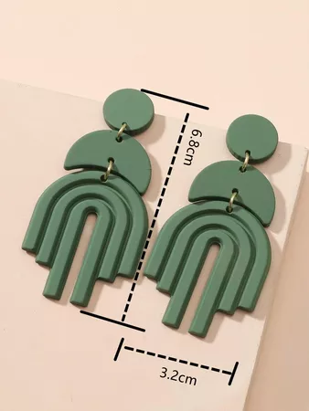 Geometric Drop Earrings | SHEIN USA