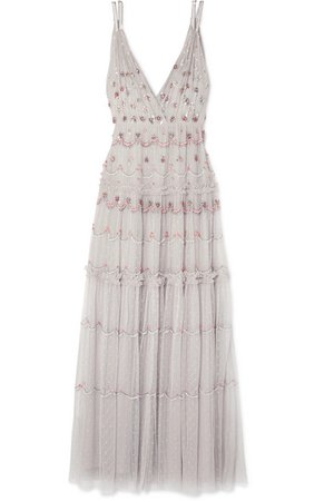 Needle & Thread | Neve embellished tulle gown | NET-A-PORTER.COM