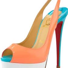 turquoise and coral heels - Google Search