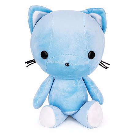 Blue Cat Stuffed Animal