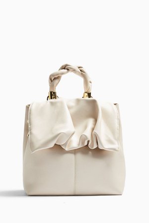 Ruched Flap Backpack | Topshop
