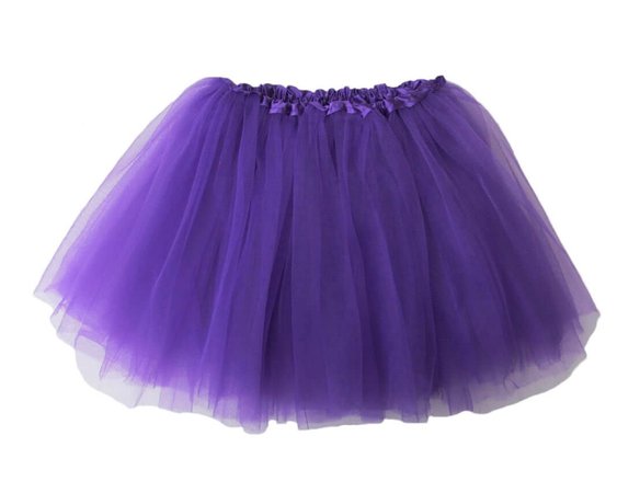 purple tutu skirt
