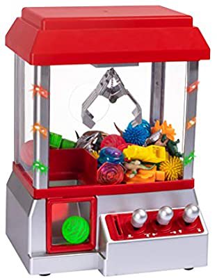 Amazon.com: Claw Toy Grabber Mini Arcade Machine with Lights & Sounds - Electronic Claw Toy Grabber Machine, Animation, Authentic Arcade Sounds for Exciting Play – with Volume Control Switch (Candy Claw Machine): Toys & Games