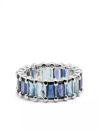 AGR crystal-embellished sterling-silver Ring - Farfetch