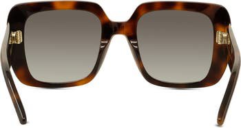 Dior Wildior 55mm Square Sunglasses | Nordstrom