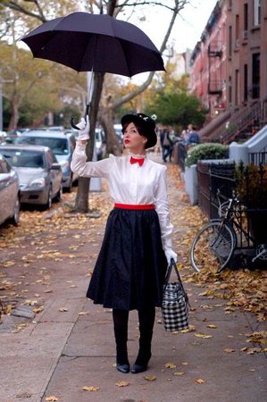 Mary poppins costume