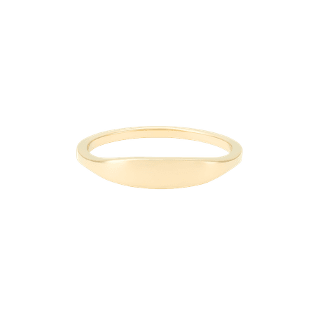 Slim Signet Ring | Mejuri