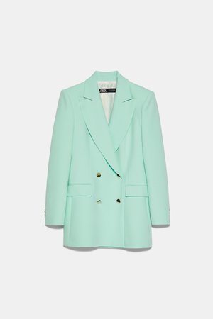 DOUBLE BREASTED BUTTONED BLAZER | ZARA United States